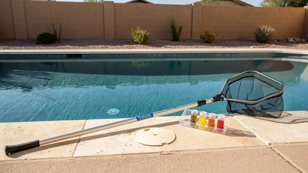 Weekly pool service